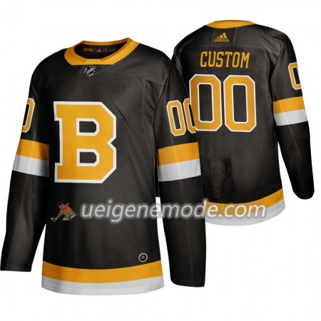 Herren Eishockey Boston Bruins Trikot Custom Adidas 2019-2020 Schwarz Authentic